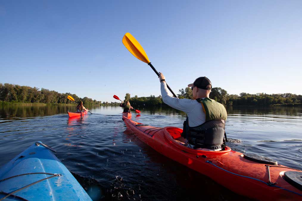 kayaking adventures near Wisconsin Dells